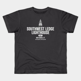 Southwest Ledge Lighthouse Kids T-Shirt